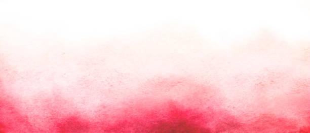 istock Pink watercolor background with white space on the head 1224211732