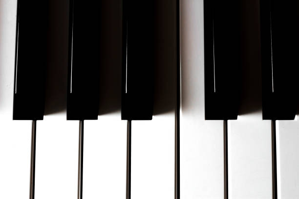 istock Piano keys viewed from above 1224211763