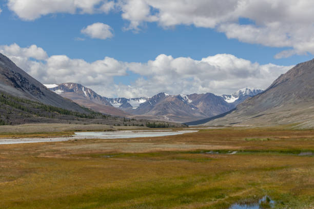 istock Mongolia landscape. Altai Tavan Bogd National Park in Bayar-Ulgii 1224212468