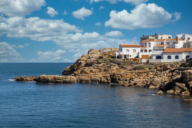 istock Costa Brava landscape from Spain, small village Montgo 1224218458