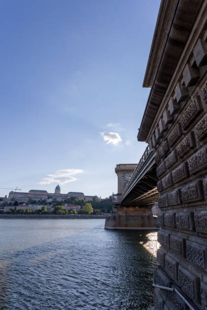 istock The famous Chain bridge in Budapest on a sunny afternoon. 1224225034