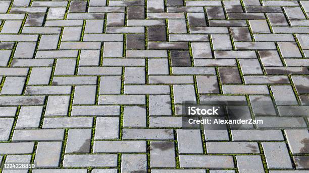 Paving Slabs Background Stock Photo - Download Image Now - Backgrounds, Block Shape, Brick