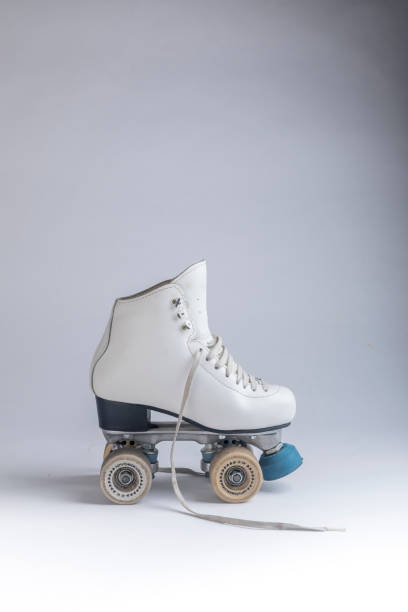 istock Vintage Four Wheel Skates 1224229736