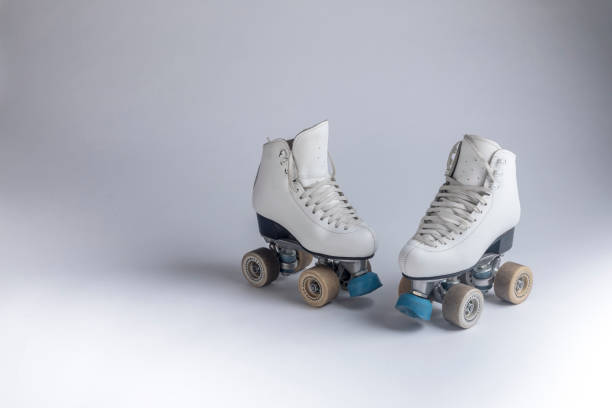 istock Vintage Four Wheel Skates 1224229744