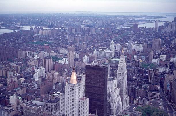istock View across New York City towards Brooklyn 1224236433