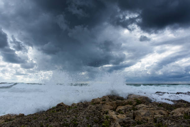 istock A violent storm in the sea 1224237015