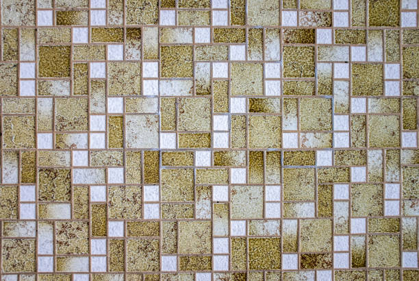 Closeup Detail of an Ancient Mosaic