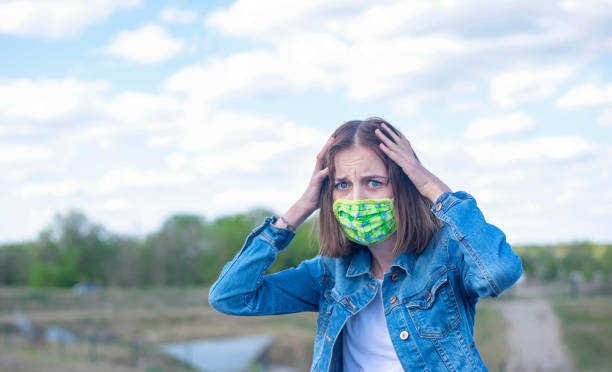 istock worried  girl with mouthguard 1224243378
