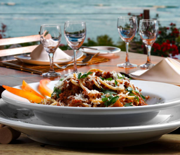 istock Spaghetti with bolognese sauceSpaghetti with bolognese sauce 1224244906