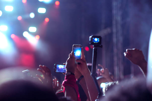 istock Recording favorite song 1224256336
