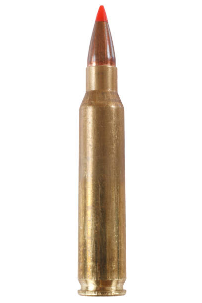 istock The 5.56x45mm NATO rimless bottlenecked intermediate cartridge 1224257154
