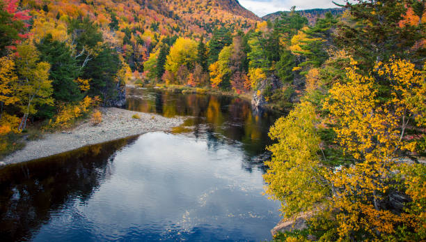 istock Colourful foliage and lake in Cape Breton 1224257247