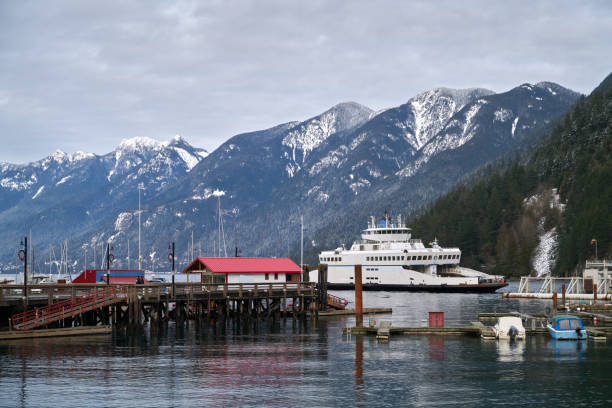 istock Horseshoe Bay Ferry Terminal Winter 1224263625