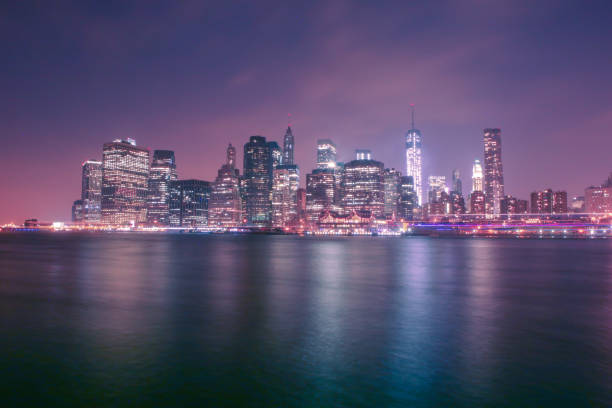 istock Night view of New York Skyline 1224271329