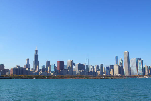 istock Panorama view of Chicago 1224271436