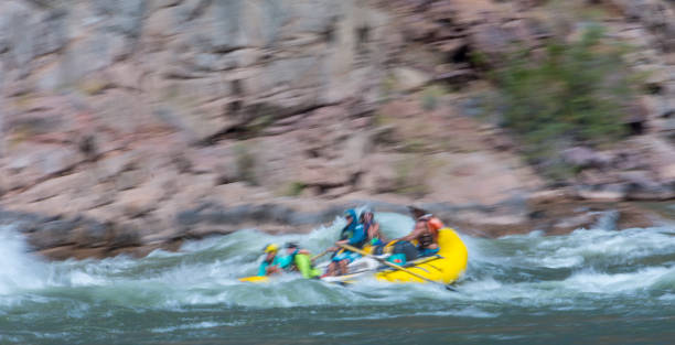istock River rafting down the Colorado River through the Grand Canyon 1224274003