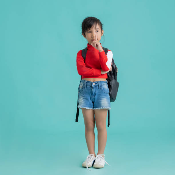 istock Asian girl is doing a voice abstention. 1224275724