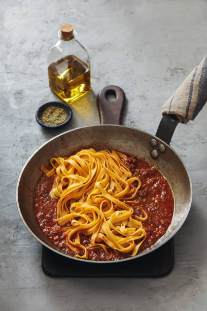 istock Classic Tagliatelle with Sauce Bolognese 1224276343