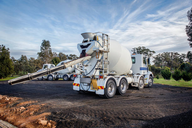 istock Concrete Truck or Cement mixer 1224279185