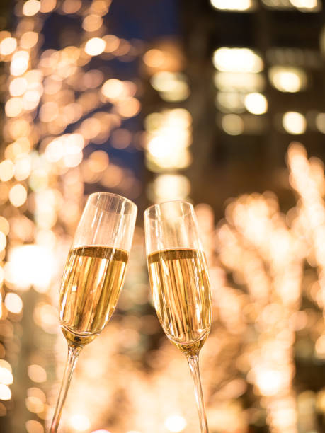 istock Illuminations and champagne glasses 1224283786