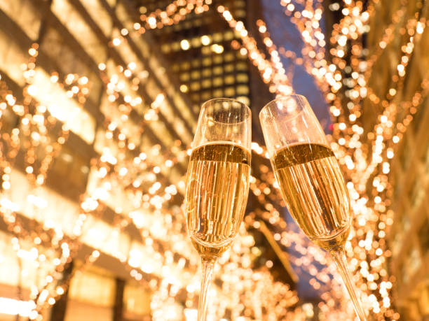 istock Illuminations and champagne glasses 1224283799