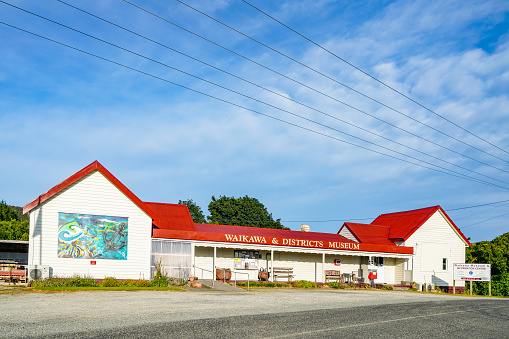 Waikawa Museum and Information Centre, Otago, New Zealand.
