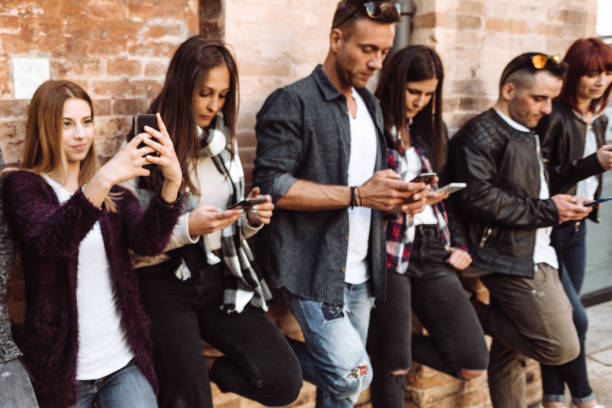 istock addicted to the social media 1224296629
