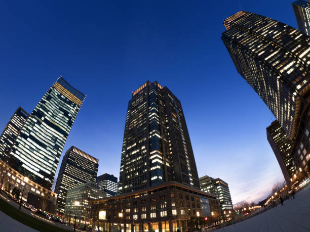 istock Skyscraper district in Marunouchi in Tokyo 1224302044