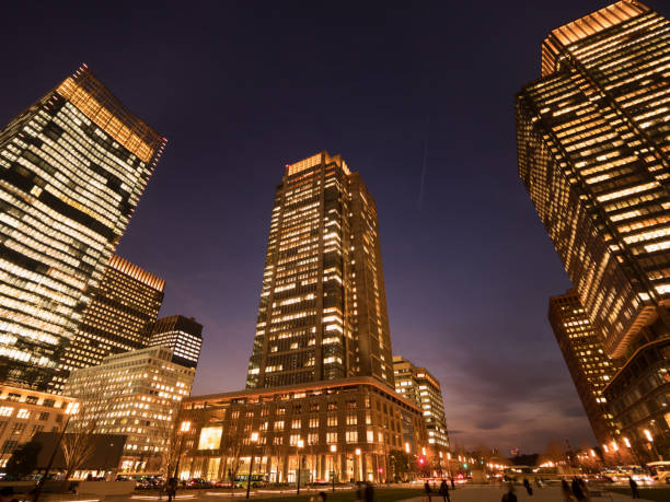 istock Skyscraper district in Marunouchi in Tokyo 1224302122
