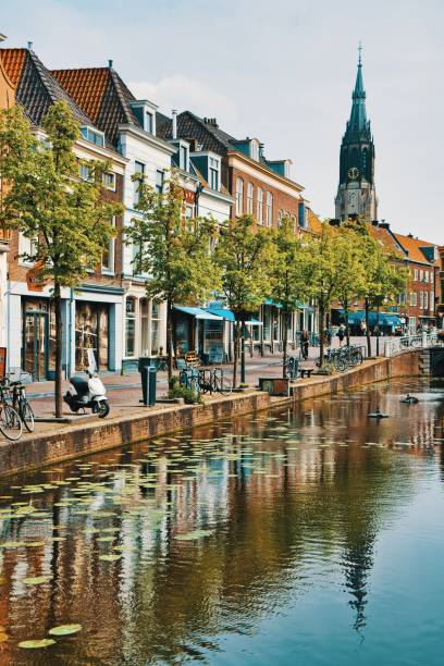 istock Delft city in Netherland, Europe 1224302832