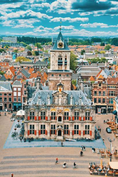 istock Delft city in Netherland, Europe 1224302918