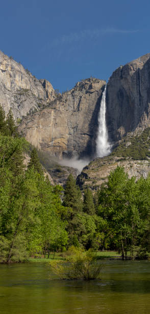 istock Yosemite Falls at Yosemite National Park Vertical Panoramic 1224304320