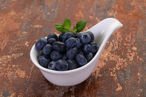 Sweet tasty Blueberry in the bowl