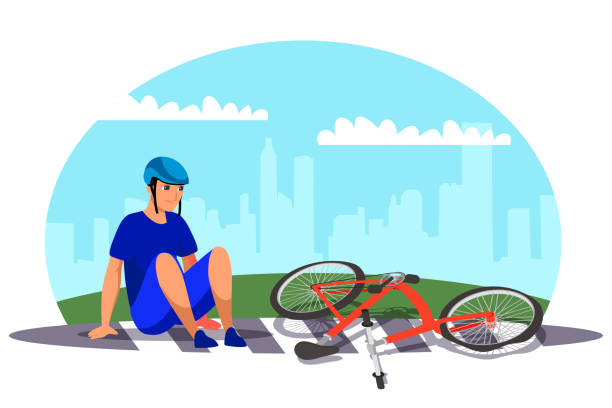 Vector Character Illustration Traffic Accident Stock Illustration - Download Image Now - Bicycle, Cycling, Crash - iStock Vector Character Illustration Traffic Accident Stock Illustration - Download Image Now - Bicycle, Cycling, Crash - iStock