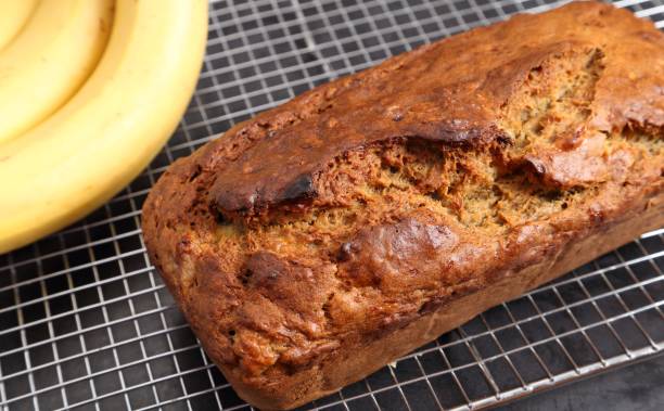 istock Homemade banana bread. 1224313573