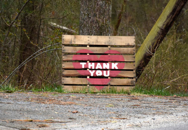 istock Red Heart Thank You Sign for Front Line Workers During Covid-19 1224314922