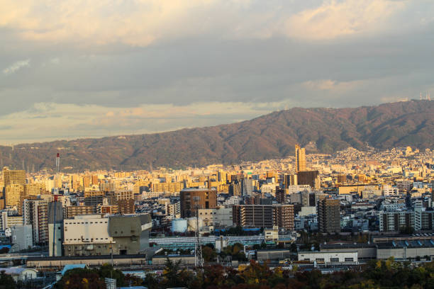 istock Osaka city in autumn 1224315218