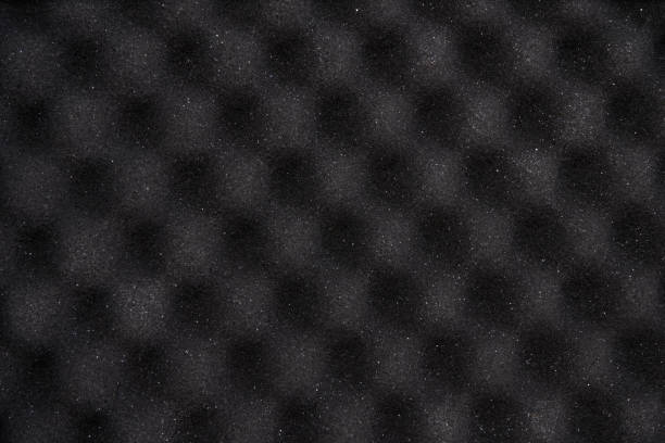 istock Foam sound protect wall texture. Audio recording background 1224316647
