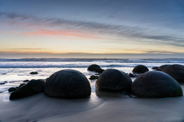 istock The Moeraki Boulders At Dawn 1224321116