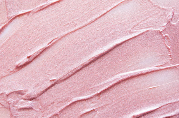 istock Beige smears of crushed highlighter or luminizer. - Image 1224324811