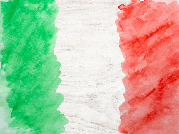 Italian National Day. Feast of the Italian Republic Italian National Day. Festa della Repubblica Italiana. Beautiful greeting card. Close-up, view from above. National holiday concept. Congratulations for family, relatives, friends and colleagues italy flag drawing stock pictures, royalty-free photos & images