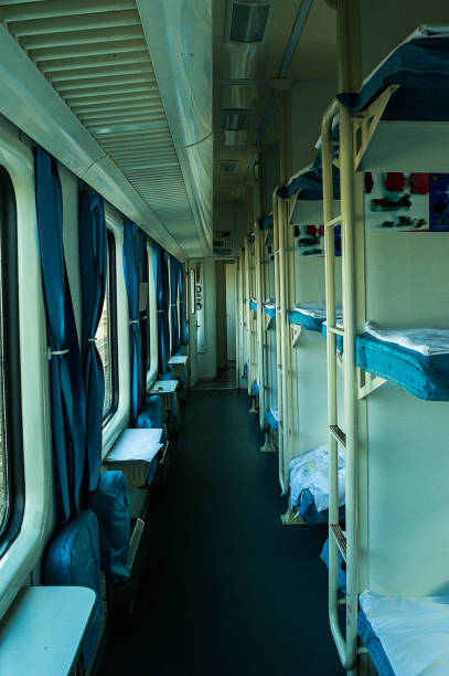 istock Wuhan, China, November, 2017. Interior view of the wagon train. 1224333927