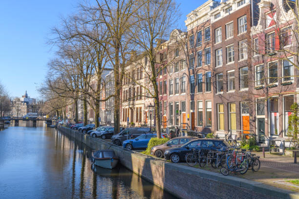 istock Herengracht in Amsterdam during an early springtime morning 1224336271