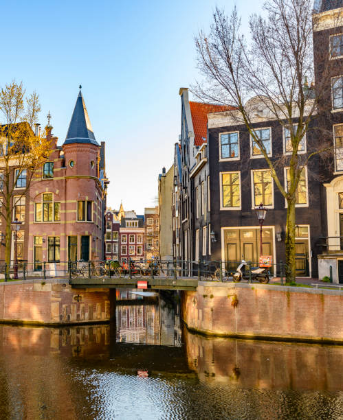 istock Herengracht in Amsterdam during an early springtime morning 1224336337