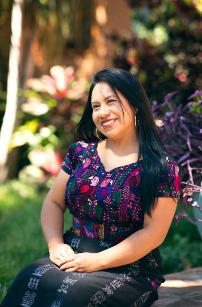 istock young mayan lady in traditional clothing 1224337523