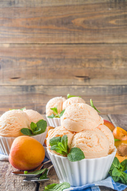 istock Sweet apricot ice cream 1224338832