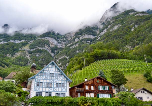Quiet Swiss villages - Quinten