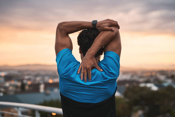 istock Get stretching, we've got some goals to smash 1224359352
