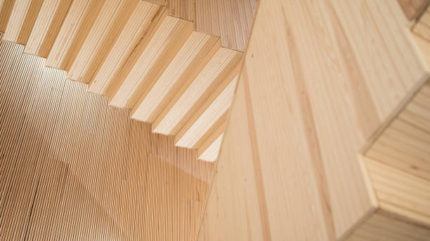 istock Abstract wooden ladder 1224364166