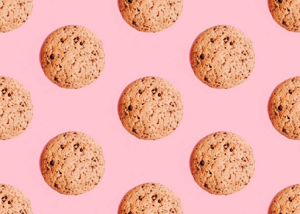 istock Oatmeal cookies with chocolate chips 1224365363